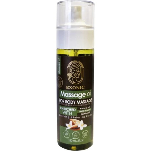 روغن هلکسیر تسکین انواع دردهای عضلانی و استخوانی و دیسک کمر برند اکسونیک به صورت ماساژ اصل و اورجینال
